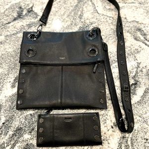 Hammitt large Montana purse and matching wallet.